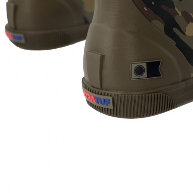 SALTY CREW XTRATUF LEGACY ELEVATE ANKLE DECK BOOT CAMO GREEN