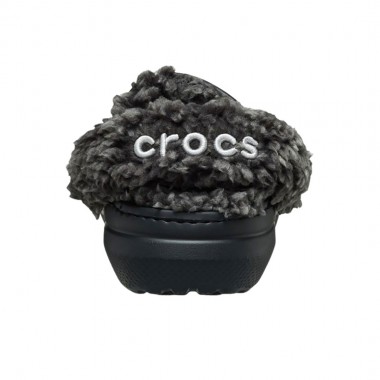 CROCS CLASSIC FLEECE LINED CLOGS BLACK