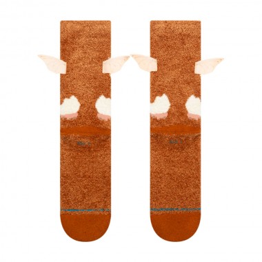 STANCE GIZMO CREW SOCKS BROWN