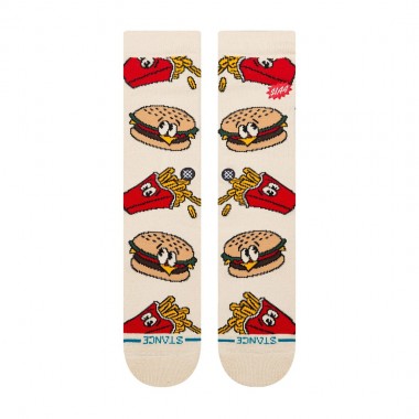 STANCE COMBO MEAL CREW SOCKS TAN