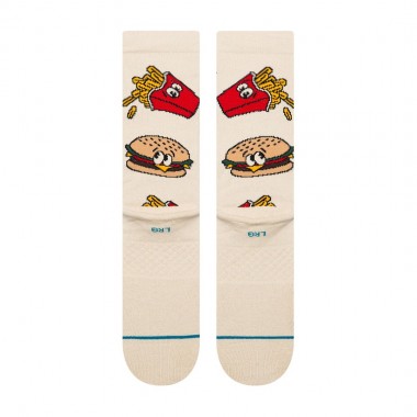 STANCE COMBO MEAL CREW SOCKS TAN