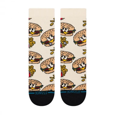 STANCE COMBO MEAL K CREW SOCKS TAN