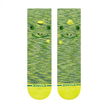STANCE SPIKEY K CREW SOCKS GREEN