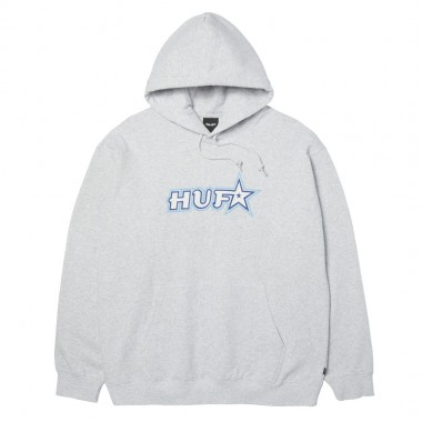 HUF GALAXY HOODIE HEATHER GREY