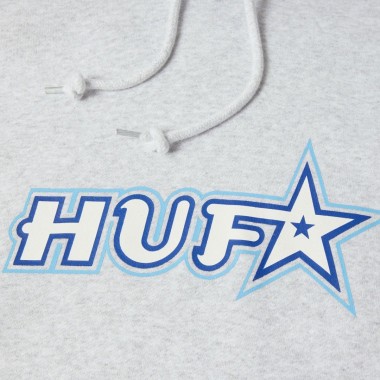 HUF GALAXY HOODIE HEATHER GREY