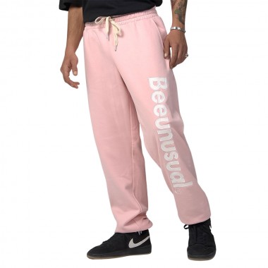 BEE UNUSUAL CORE BAGGY SWEATPANTS BUBBLEGUM