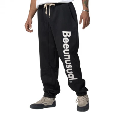 BEE UNUSUAL CORE BAGGY SWEATPANTS BLACK