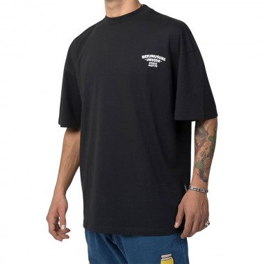 BEE UNUSUAL STUDIO MISFITS OVERSIZED T-SHIRT BLACK