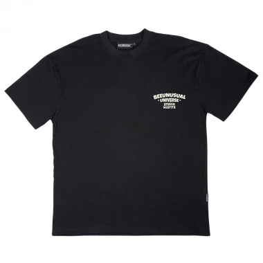 BEE UNUSUAL STUDIO MISFITS OVERSIZED T-SHIRT BLACK