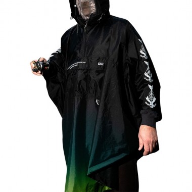 SALTY CREW MB DELTA PONCHO BLACK