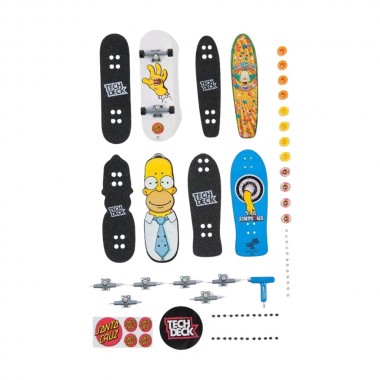 TECH DECK 4PACK FINGERBOARD THE SIMPSONS 20155017