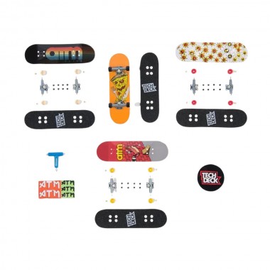 TECH DECK 4PACK FINGERBOARD ATM 20155019