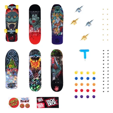 TECH DECK SK8SHOP BONUS PACK FINGERBOARD SANTA CRUZ 20147846