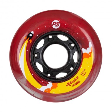 POWERSLIDE 76χιλ./82A Kids Adventure Ροδάκια - Κόκκινο