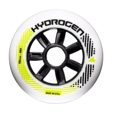 ROLLERBLADE Hydrogen 100mm/85Α wheels - White (6pcs)