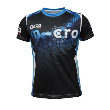 MICRO T-Shirt  - Black/Blue