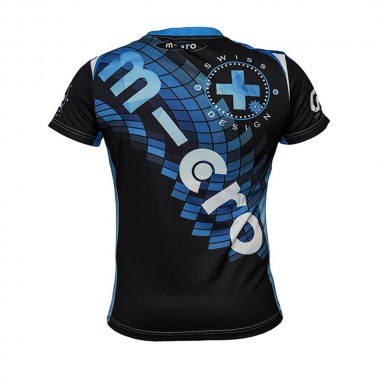MICRO T-Shirt  - Black/Blue