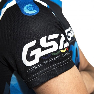 MICRO T-Shirt  - Black/Blue