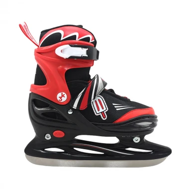 3K ADJUSTABLE K INLINE-ROLLER-ICE SKATES 3 IN 1 RED