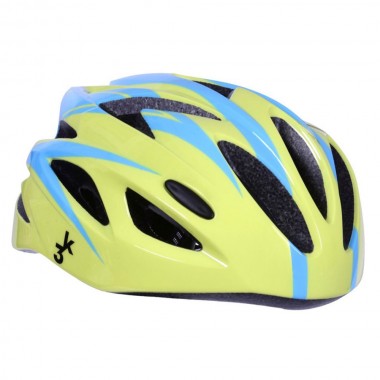 ΑΘΛΟΠΑΙΔΙΑ Κράνος Παιδικό Αυξομειούμενο - Γαλάζιο/Lime