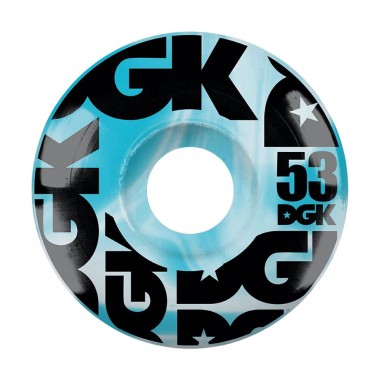 DGK Swirl Formula Blue, 53mm Wheels