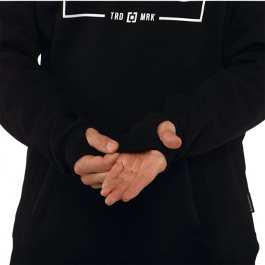 HORSEFEATHERS SHERMAN HOODIE BLACK