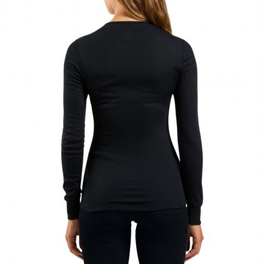 ODLO ACTIVE WARM ECO BL W THERMAL LS TOP CREWNECK BLACK