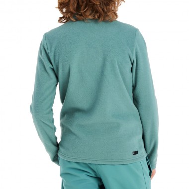PROTEST PERFECTY JR 1/4 ZIP TOP ATLANTIC GREEN