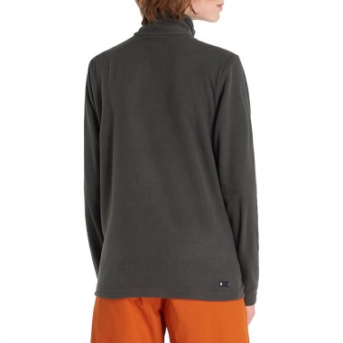 PROTEST PERFECTY JR 1/4 ZIP TOP DEEP GREY