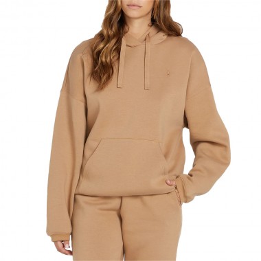 VOLCOM STONE HEART II W HOODIE MOCHA