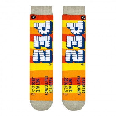 ODD SOX X PEZ ASSORTED CREW SOCKS