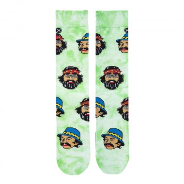 ODD SOX X CHEECH & CHONG TIE DYED CREW SOCKS