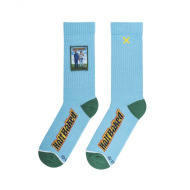 ODD SOX X HALF BAKED PATCH SIDEWAYS CREW SOCKS