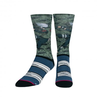 ODD SOX X NARUTO KAKASHI KUNAIS CREW SOCKS