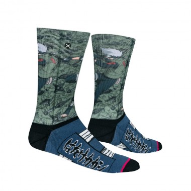 ODD SOX X NARUTO KAKASHI KUNAIS CREW SOCKS