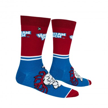 ODD SOX HAWAIIAN PUNCH HALF STRIPE CREW SOCKS