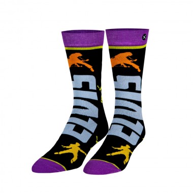 ODD SOX X ELVIS FIGURES CREW SOCKS