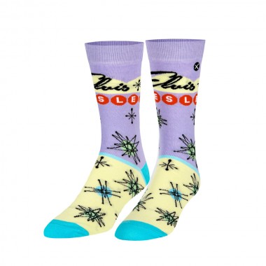 ODD SOX X ELVIS RETRO CREW SOCKS