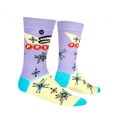 ODD SOX X ELVIS RETRO CREW SOCKS