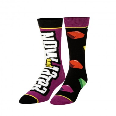 ODD SOX NOW & LATER SPLIT CREW SOCKS
