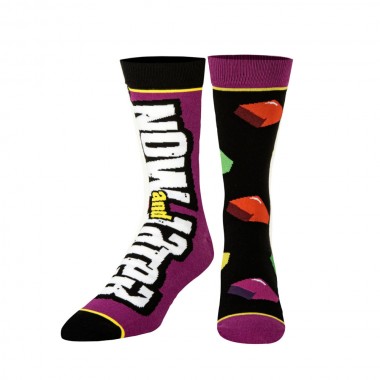 ODD SOX NOW & LATER SPLIT CREW SOCKS