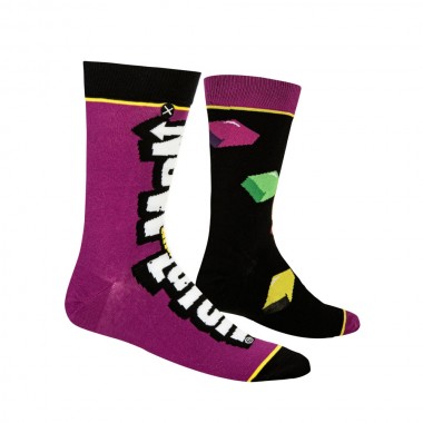 ODD SOX NOW & LATER SPLIT CREW SOCKS