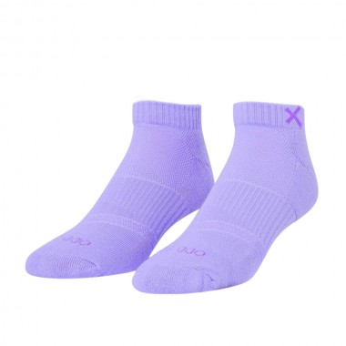 ODD SOX BASIX ANKLE COOL PURPLE SOCKS