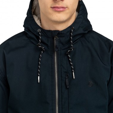 ELEMENT ALDER PARKA JACKET FLINT BLACK