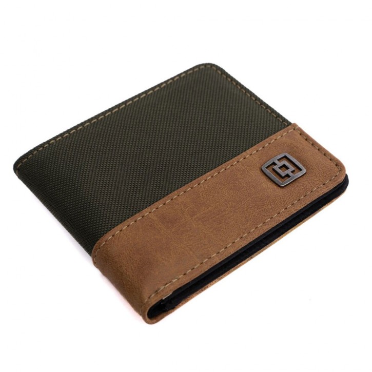HORSEFEATHERS TERRY WALLET OLIVE