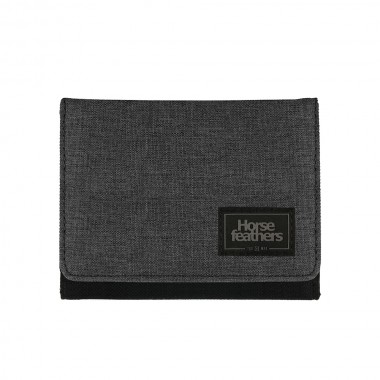 HORSEFEATHERS WARD WALLET HEATHER ANTHRACITE
