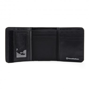 HORSEFEATHERS WARD WALLET HEATHER ANTHRACITE
