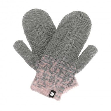 HORSEFEATHERS DANI MITTENS W GRAY/PINK