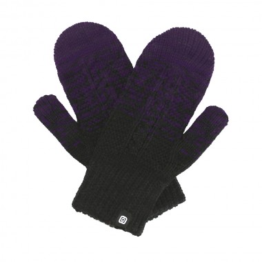 HORSEFEATHERS DANI MITTENS W PRUNE/PHANTOM