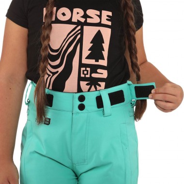 HORSEFEATHERS SPIRE II KIDS SNOW PANTS TURQUOISE